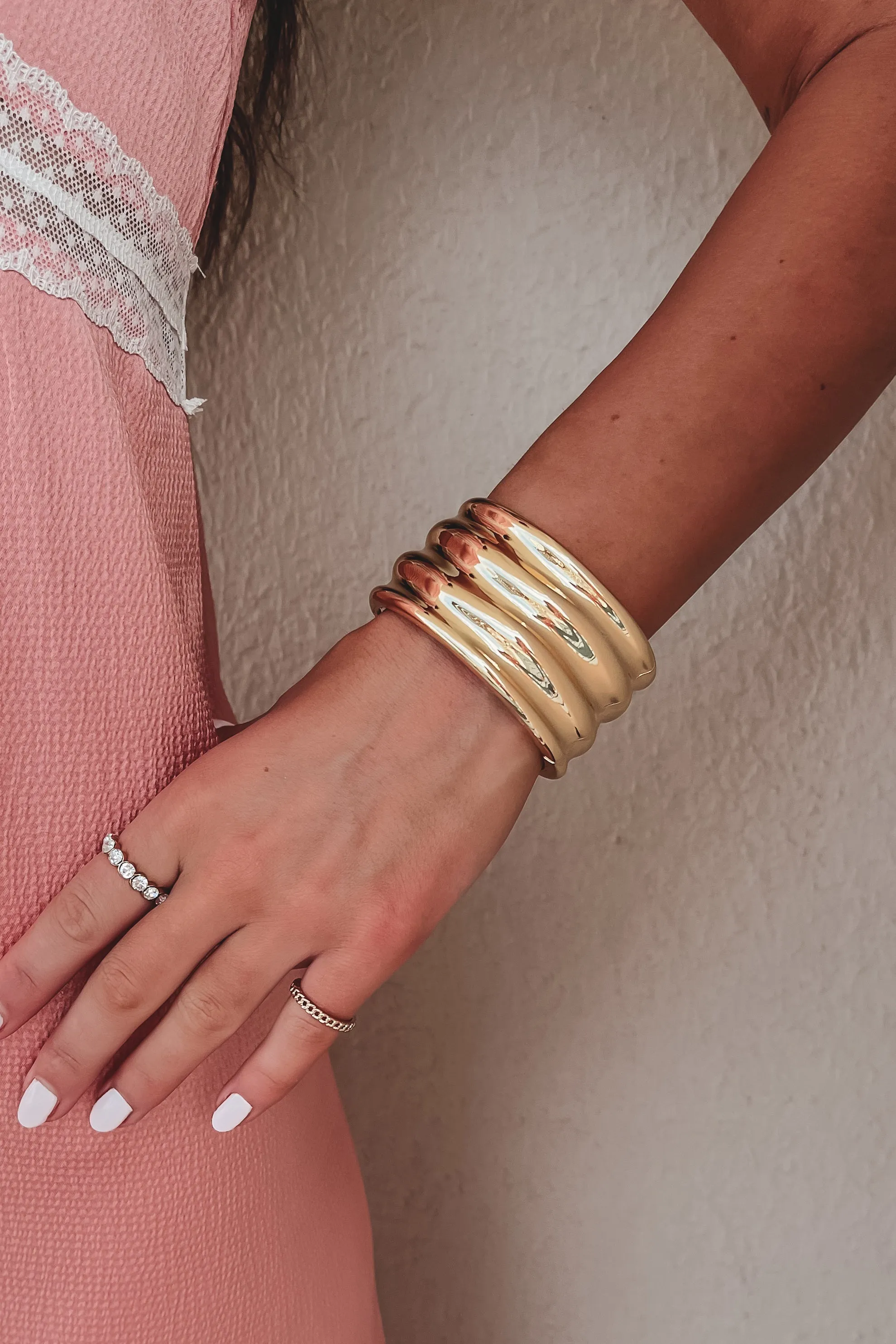 Bold And Beautiful Statement Cuff Bracelet sold by Amazing Lace