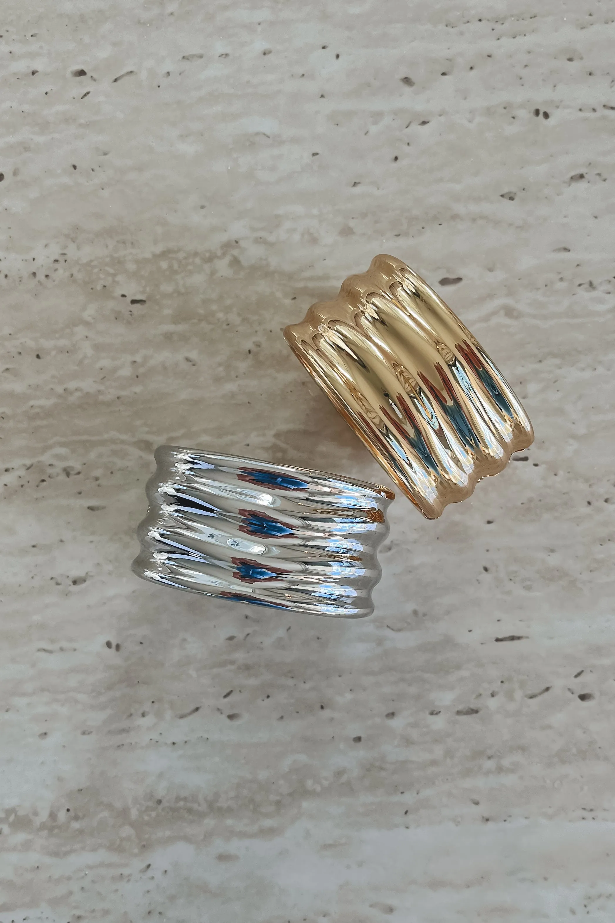 Bold And Beautiful Statement Cuff Bracelet sold by Amazing Lace product image thumbnail 3