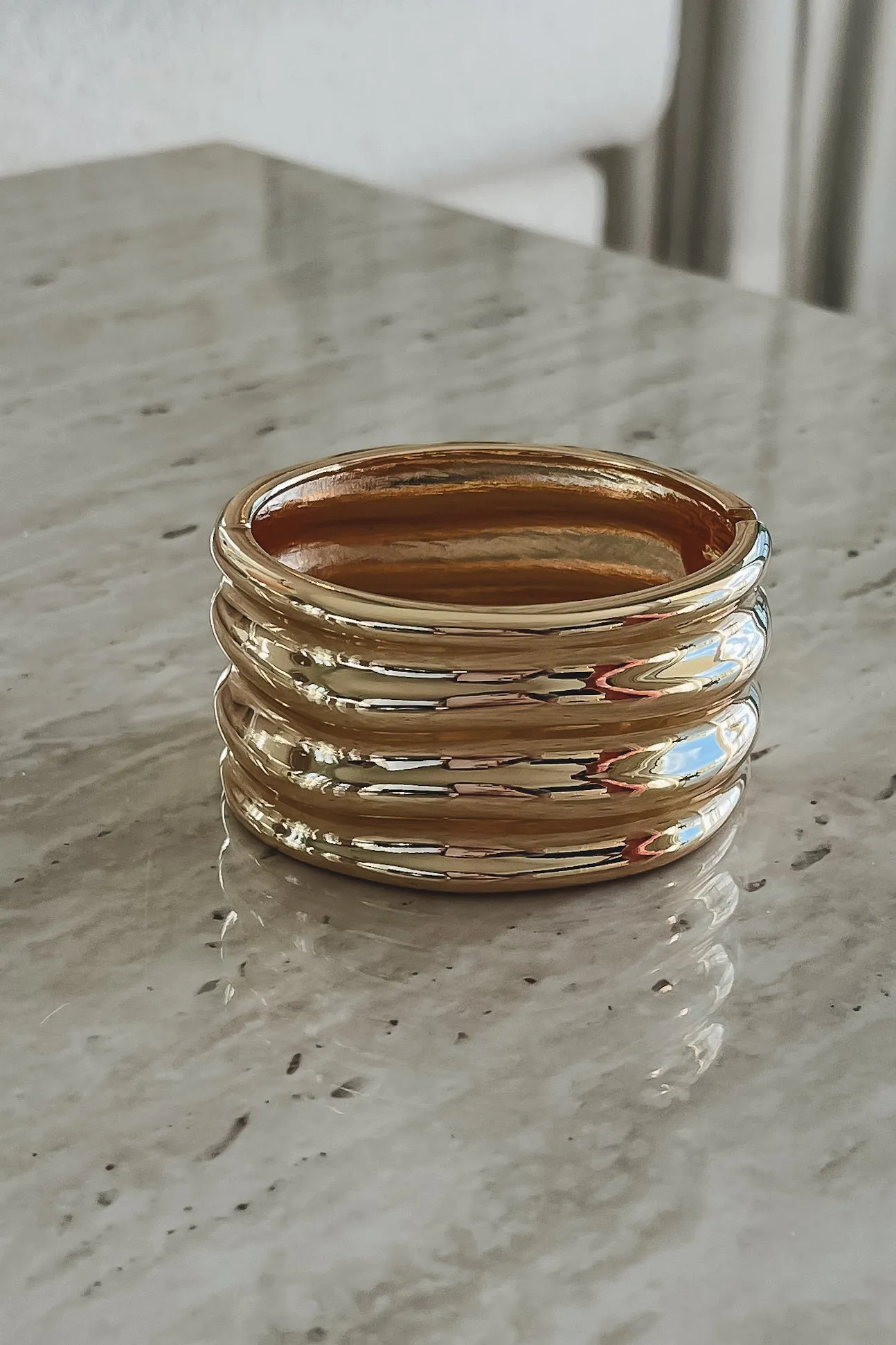 Bold And Beautiful Statement Cuff Bracelet sold by Amazing Lace product image thumbnail 2