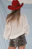 Red White And Looks Good On You Crochet America Flag Sweater sold by Amazing Lace