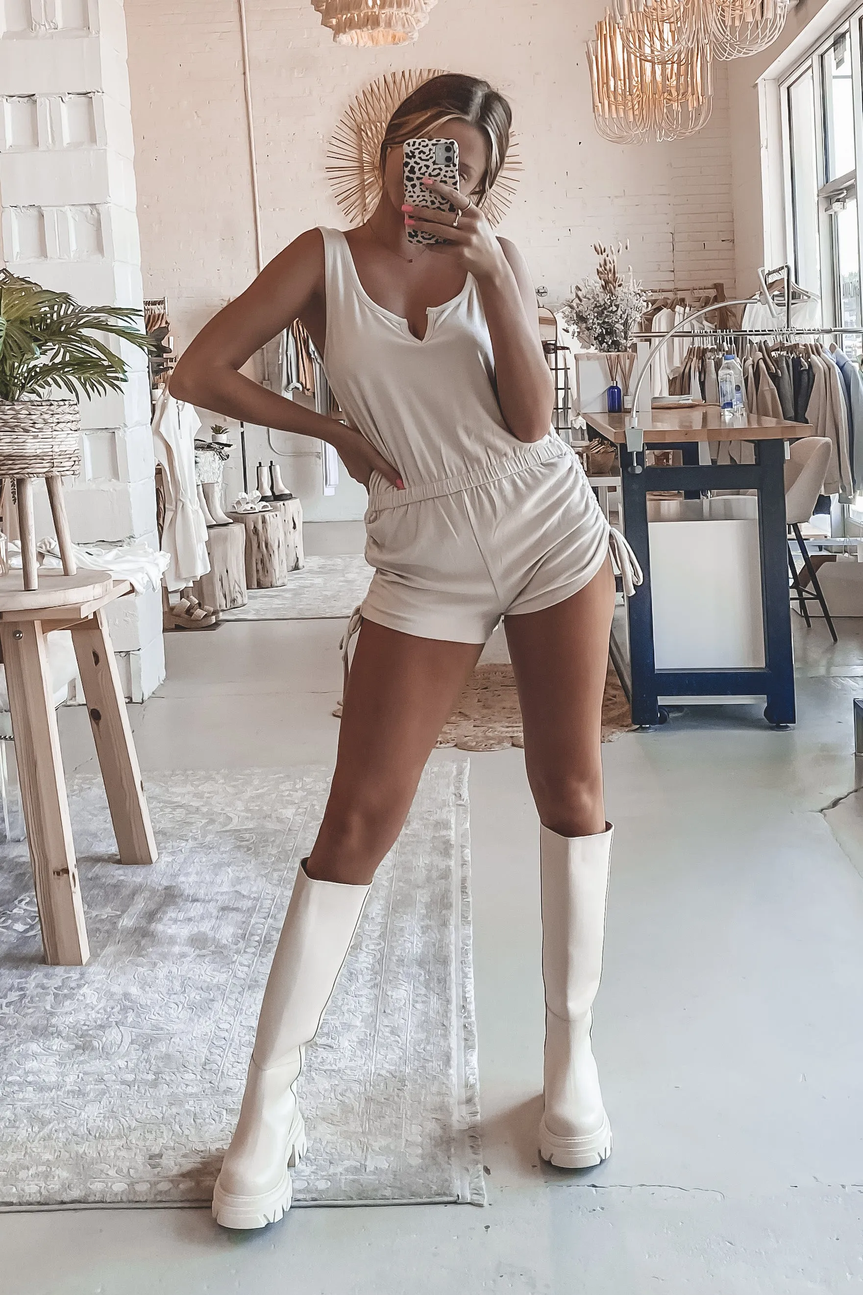 DEAL ALOHAS Katiuska Off White Boots sold by Amazing Lace product image thumbnail 3