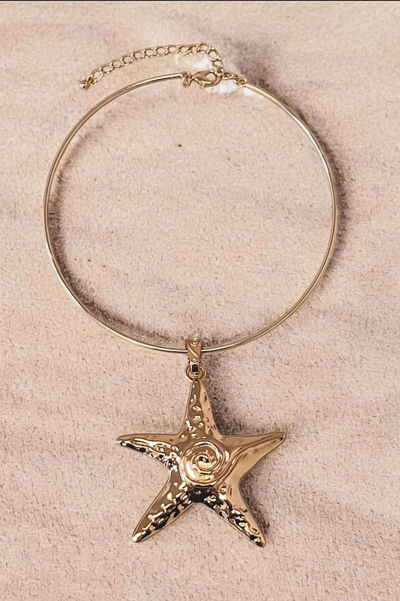 DEAL Starfish Beach Statement Necklace sold by Amazing Lace