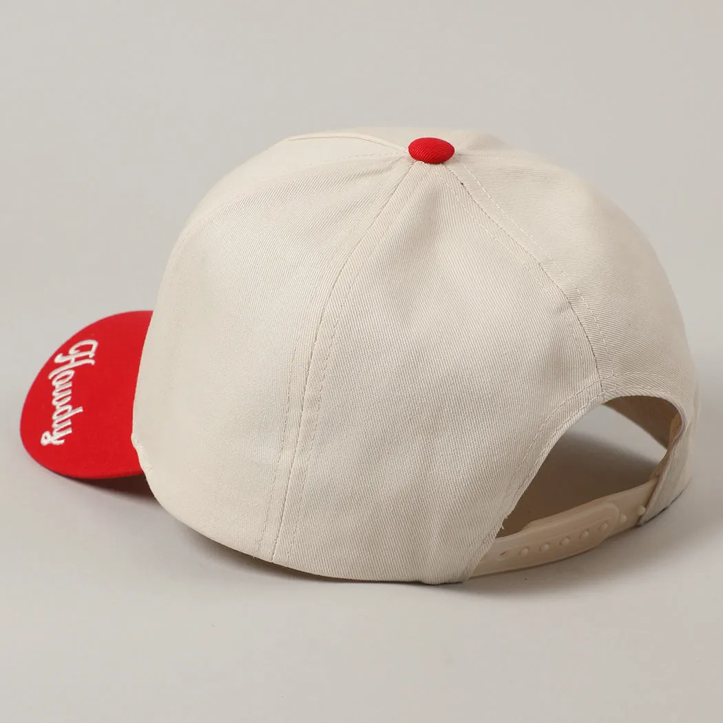 Howdy Cowboy Embroidered Red Trucker Hat sold by Amazing Lace product image thumbnail 4