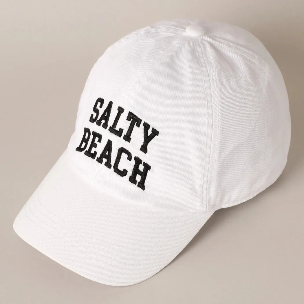 DEAL Salty Beach Denim Cotton Baseball Hat sold by Amazing Lace product image thumbnail 5