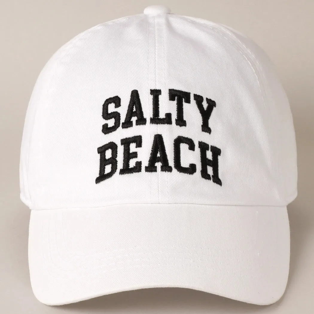 DEAL Salty Beach Denim Cotton Baseball Hat sold by Amazing Lace product image thumbnail 4