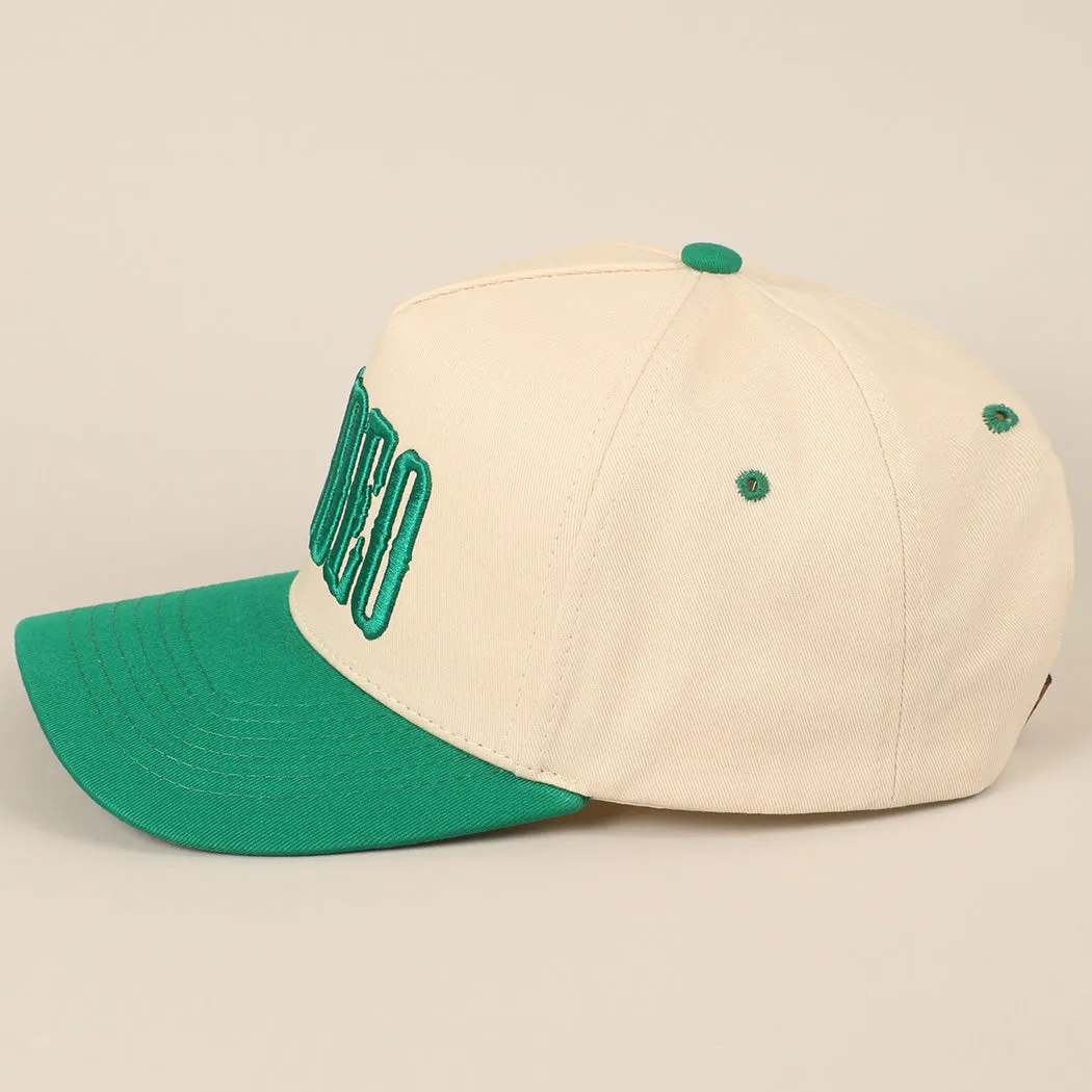 Rodeo Green Two Toned Snap Back Embroidery Trucker Hat sold by Amazing Lace product image thumbnail 3