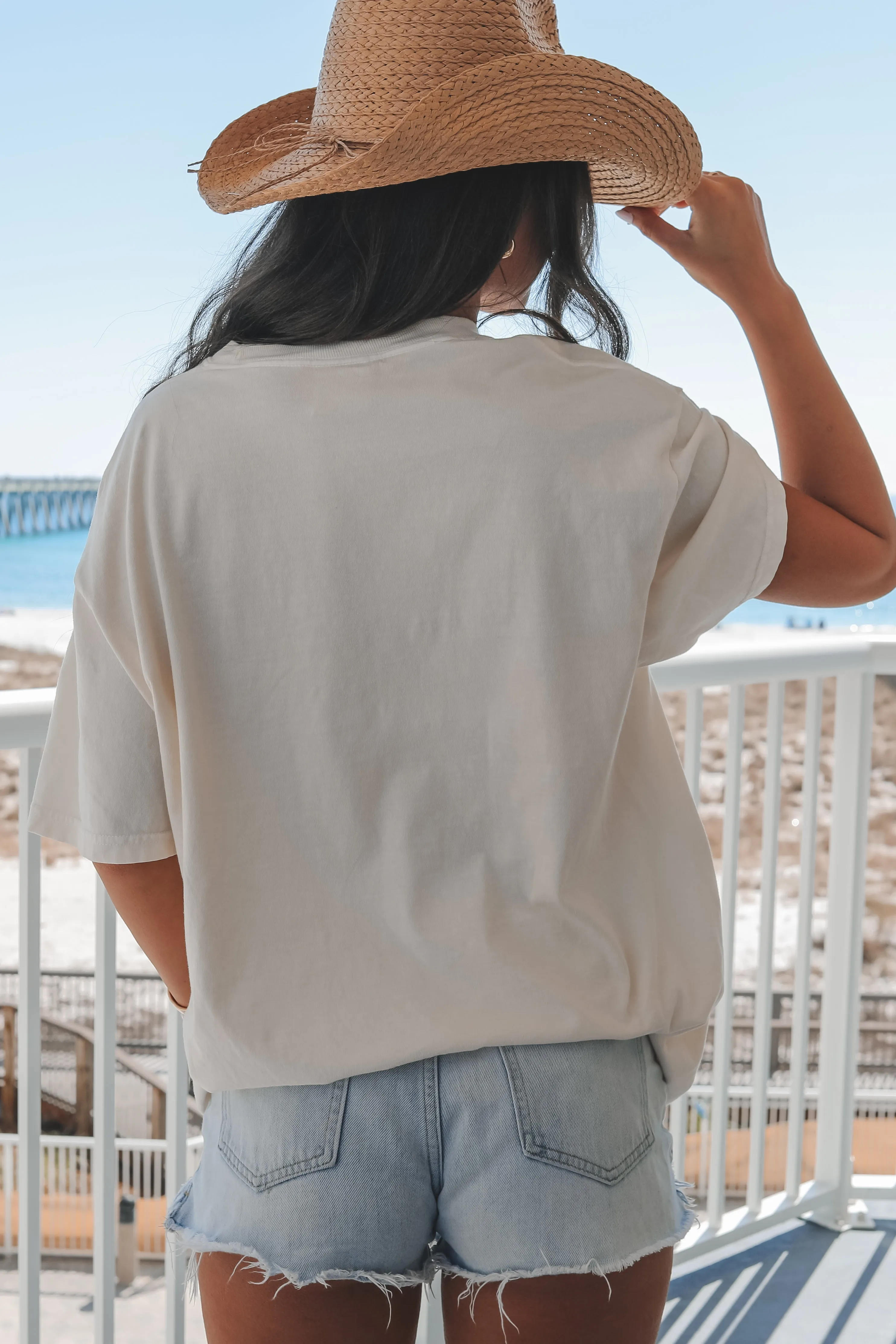 Yeehaw And Amen Ivory Comfort Colors Graphic Tee sold by Amazing Lace product image thumbnail 2