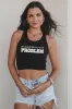 🎁 Somebody’s Problem Graphic Tank Top (50% off) sold by Amazing Lace