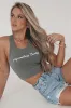 🎁 Play Something Country Concert Graphic Cropped Tank Top (50% off) sold by Amazing Lace