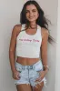 🎁 Play Something Country Concert Graphic Cropped Tank Top (50% off) sold by Amazing Lace