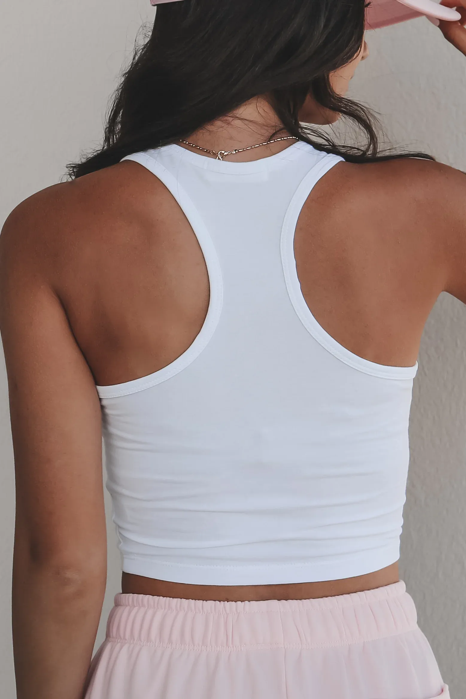 SZ LARGE DEAL Margs Always Minimalist Cropped Fitted Graphic Tank sold by Amazing Lace product image thumbnail 2