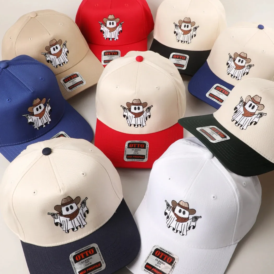 DEAL Cowboy Ghost Embroidered Western Trucker Hat sold by Amazing Lace product image thumbnail 2