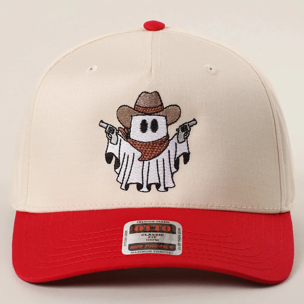 DEAL Cowboy Ghost Embroidered Western Trucker Hat sold by Amazing Lace