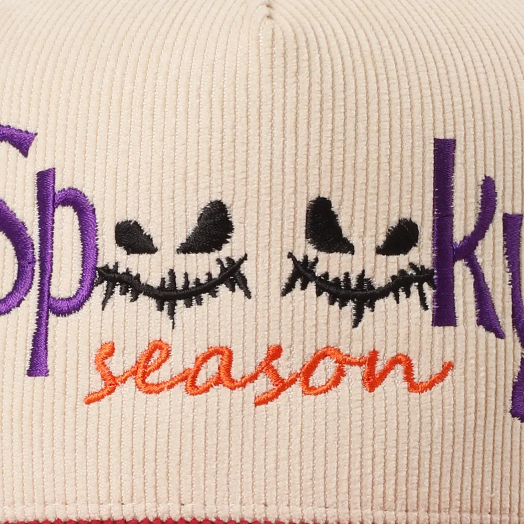 DEAL Spooky Season Embroidered Corduroy Baseball Cap sold by Amazing Lace product image thumbnail 2