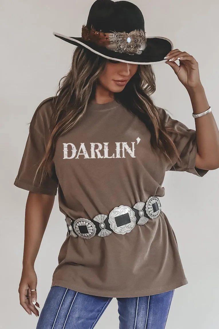 Darlin’ Comfort Colors Western Unisex Tee sold by Amazing Lace product image thumbnail 3
