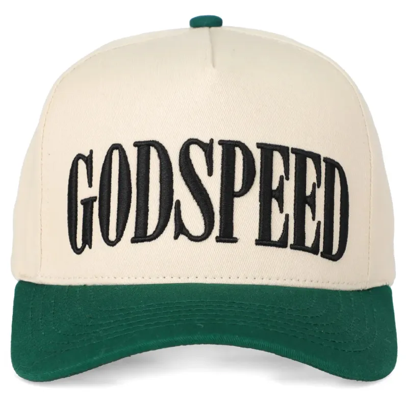 Godspeed Embroidered Two Tone Trucker Hat sold by Amazing Lace