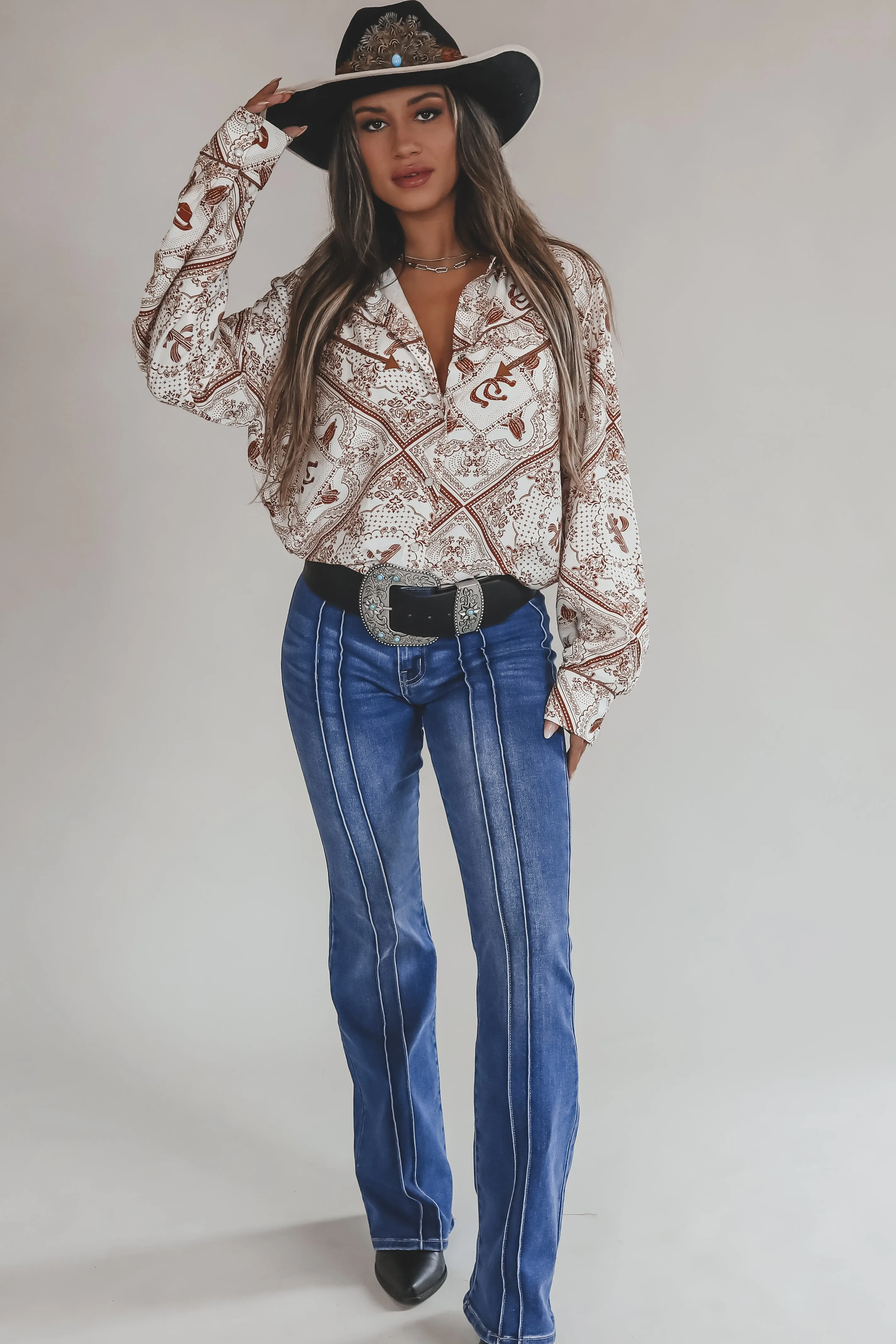 Cowgirl Up Sweetie Pearl Snap Shirt sold by Amazing Lace product image thumbnail 5