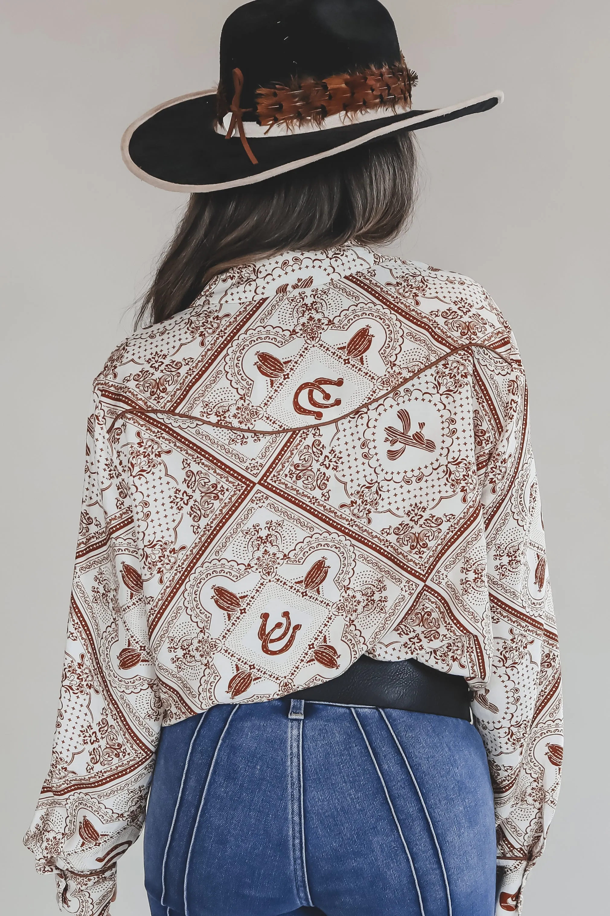 Cowgirl Up Sweetie Pearl Snap Shirt sold by Amazing Lace product image thumbnail 2