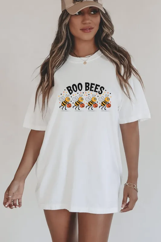 Boo Bees Comfort Colors White Unisex Tee sold by Amazing Lace
