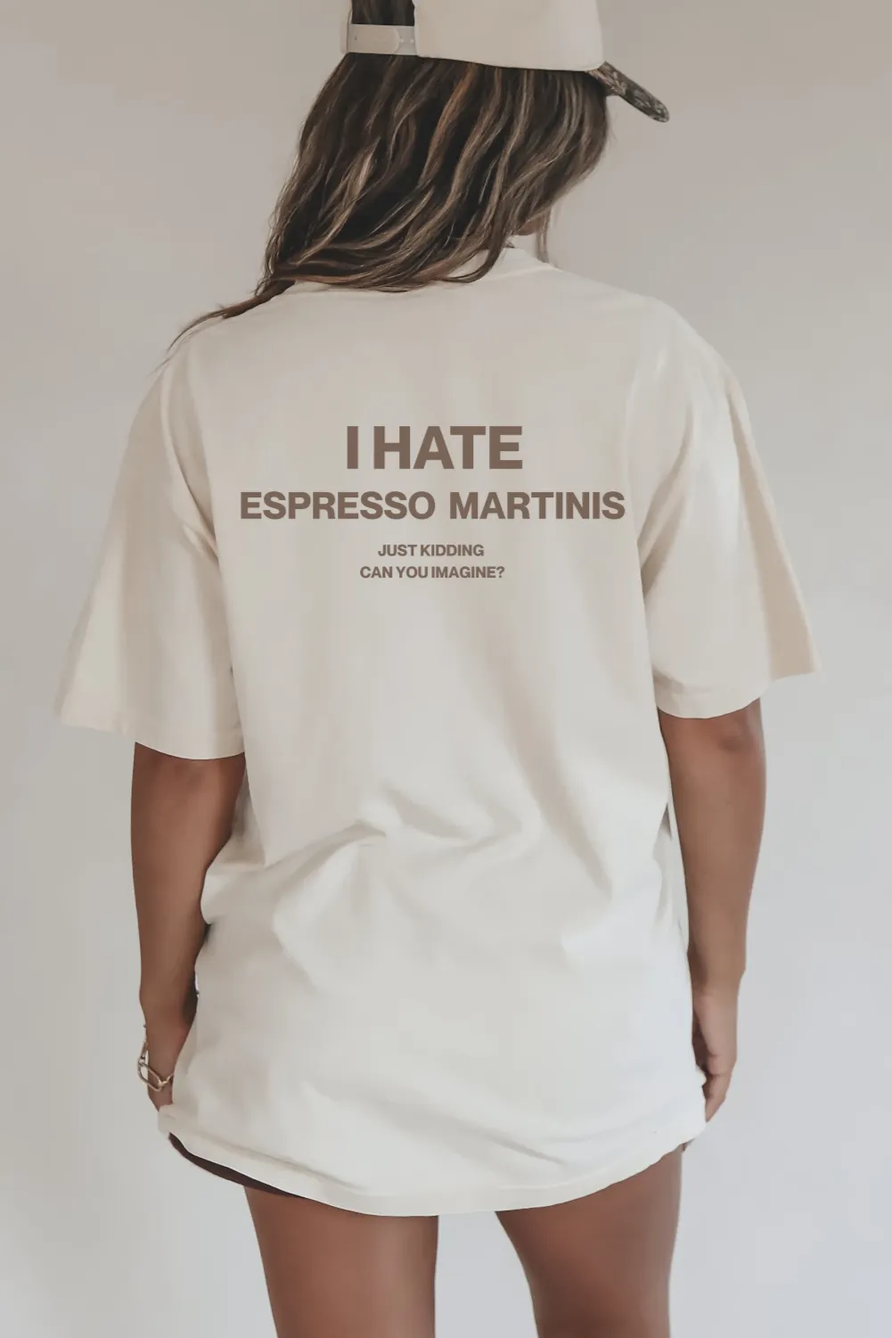 I Hate Espresso Martinis Just Kidding Comfort Colors Graphic Tee sold by Amazing Lace