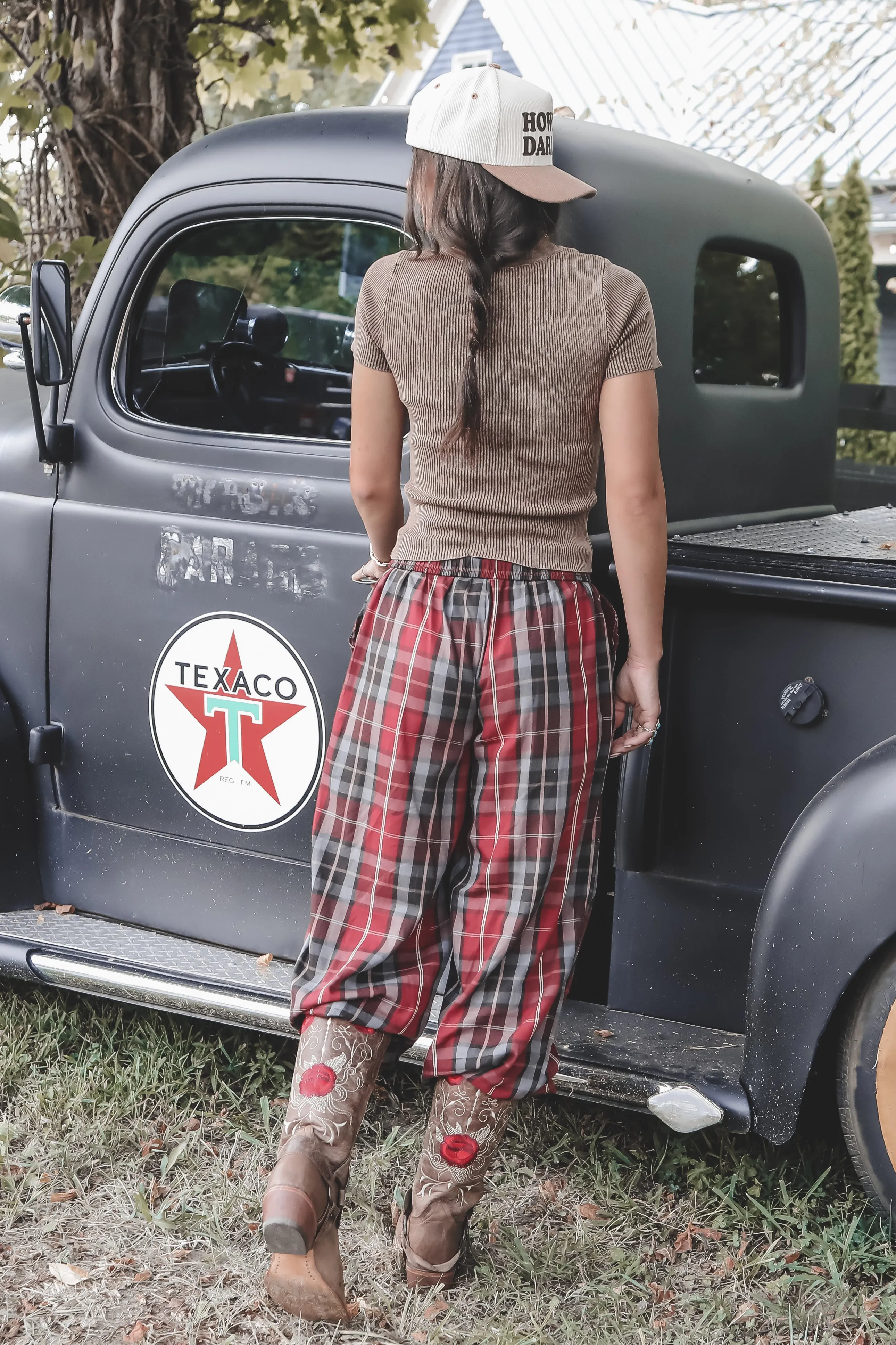 Sleep On Trend Plaid Wide Leg Lounge Pants sold by Amazing Lace product image thumbnail 2