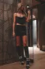 ASTR THE LABEL Remi Sparkly Black Skirt sold by Amazing Lace