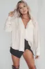 Better Than The Rest Cream Button Up Blouse sold by Amazing Lace