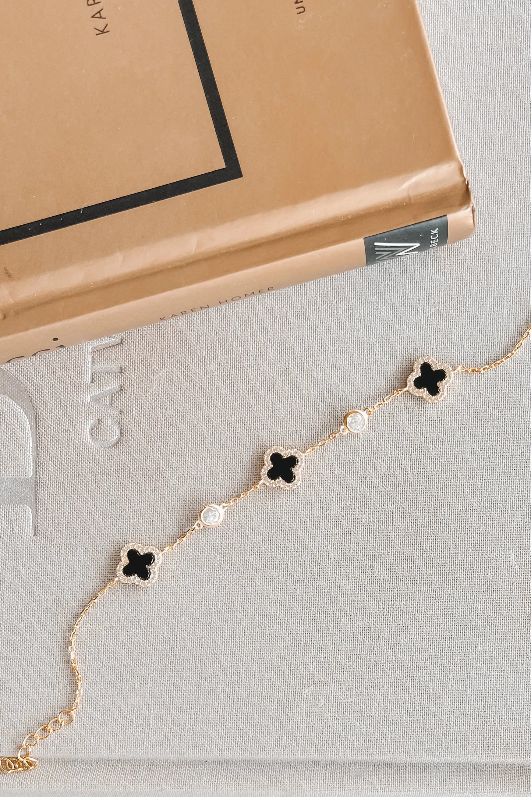 Call Me Classy Sterling Silver Clover Bracelet sold by Amazing Lace product image thumbnail 2