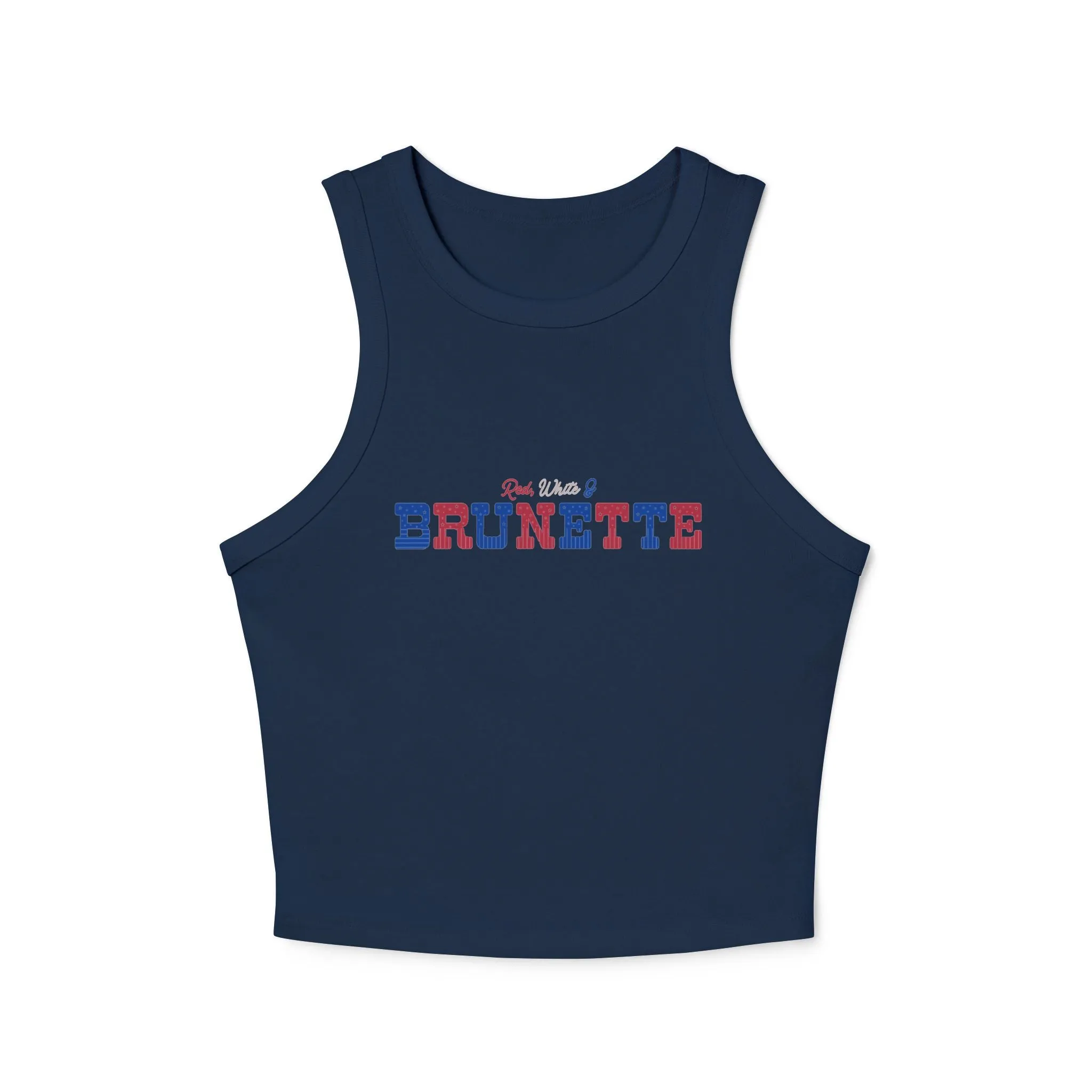 Red White & Brunette Tank Top sold by Amazing Lace product image thumbnail 5