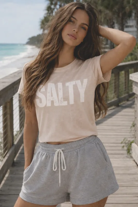 Salty Comfort Colors Boxy Tee made by Amazing Lace