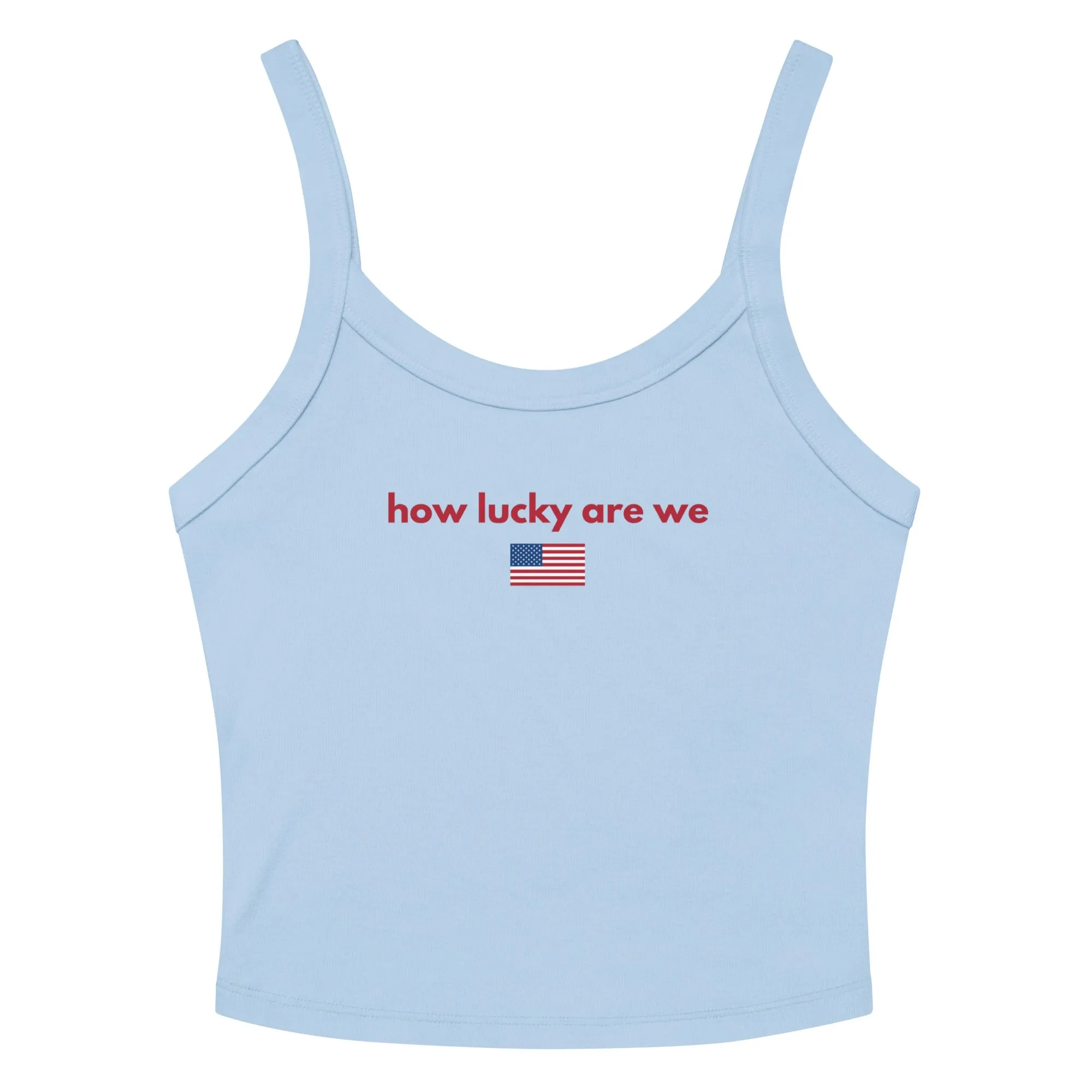 How Lucky USA Flag Tank sold by Amazing Lace product image thumbnail 2