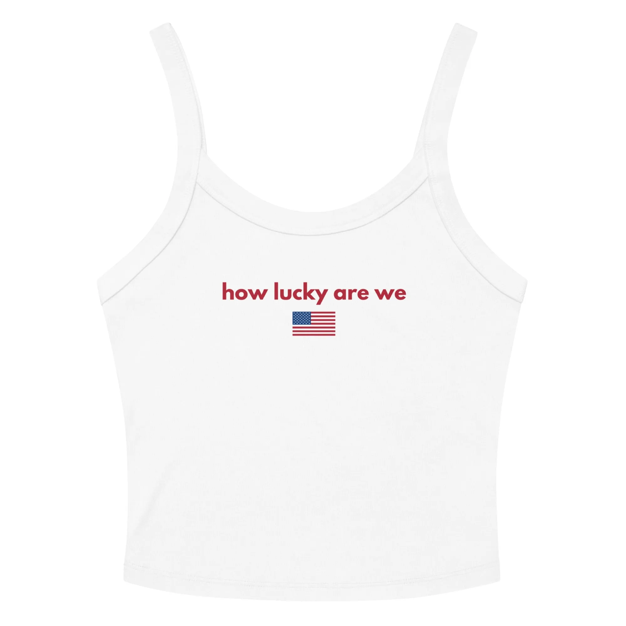 How Lucky USA Flag Tank sold by Amazing Lace product image thumbnail 4