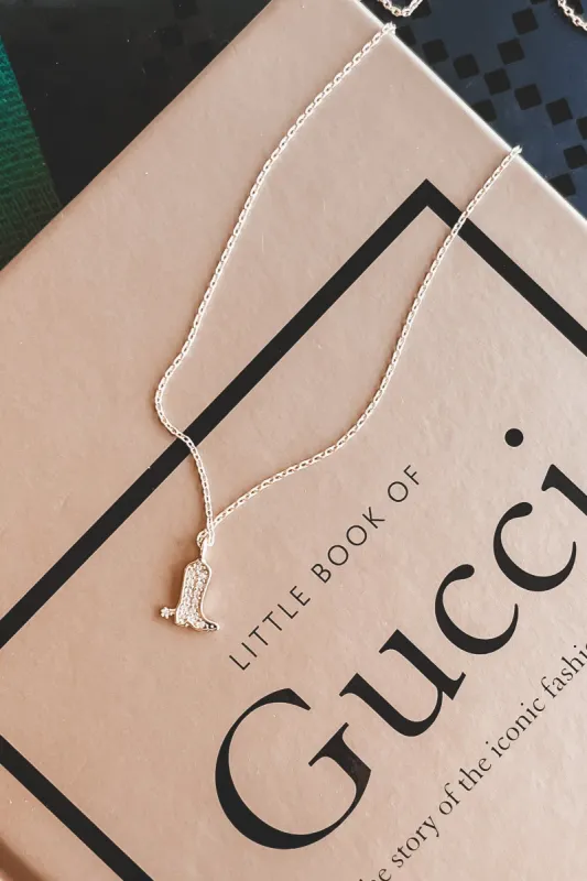 Take The Girl Out Of The City Dainty Gold Horseshoe Nacklace sold by Amazing Lace