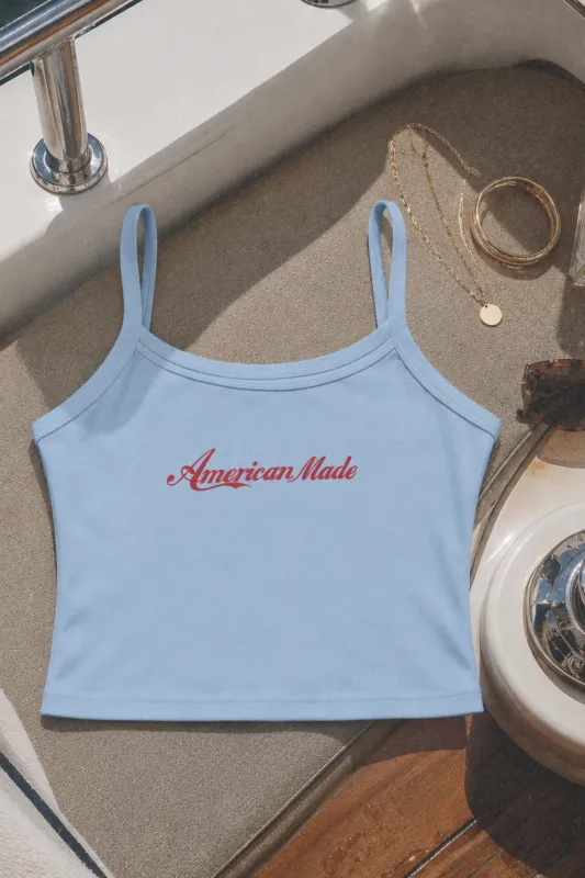 American Made Summer Tank Top made by Amazing Lace