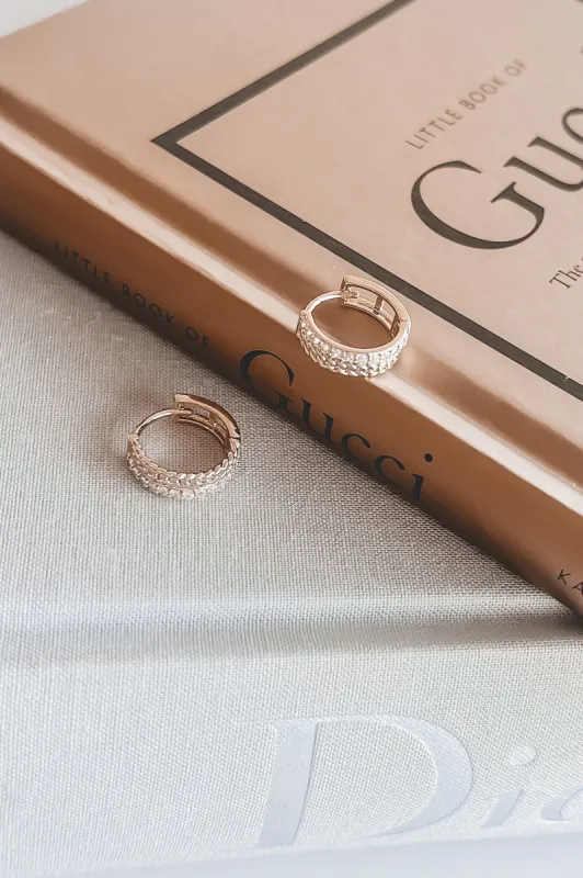 Cleans Up Nice Gold Cuff Earrings sold by Amazing Lace