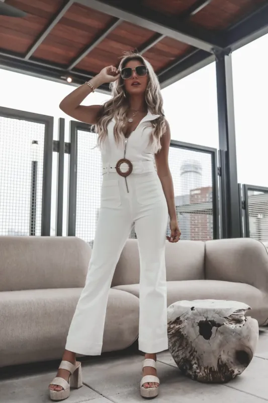 DEAL SHOW ME YOUR MUMU Jacksonville Cropped Jumpsuit sold by Amazing Lace