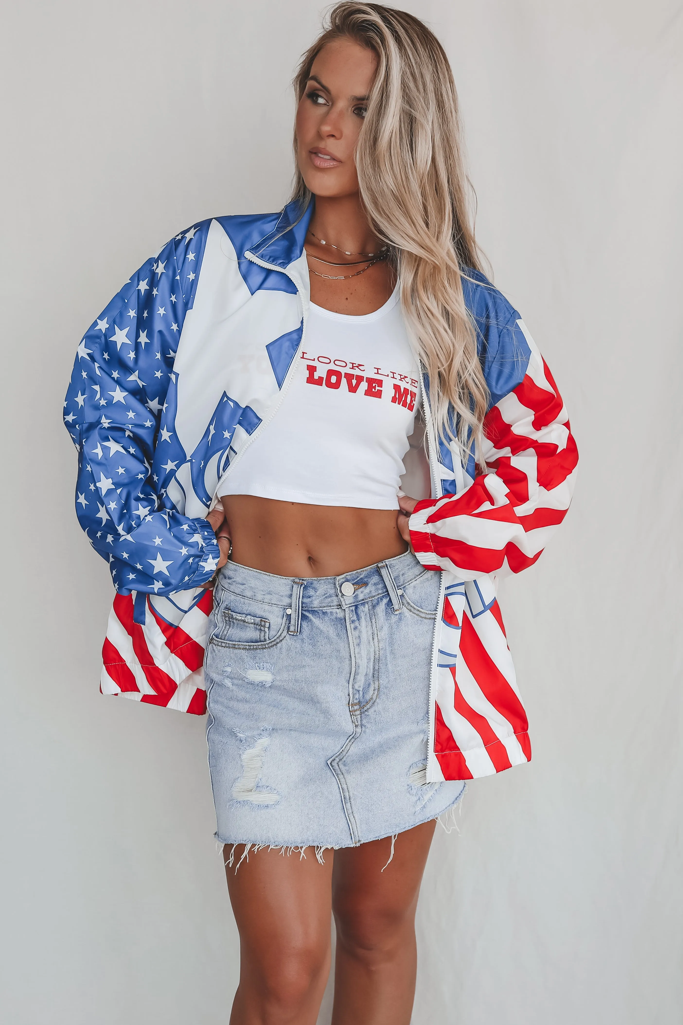 DEAL Team USA American Wind Breaker sold by Amazing Lace product image thumbnail 3