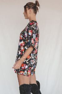 A Statement Was Made Sequins Short Sleeve Dress sold by Amazing Lace