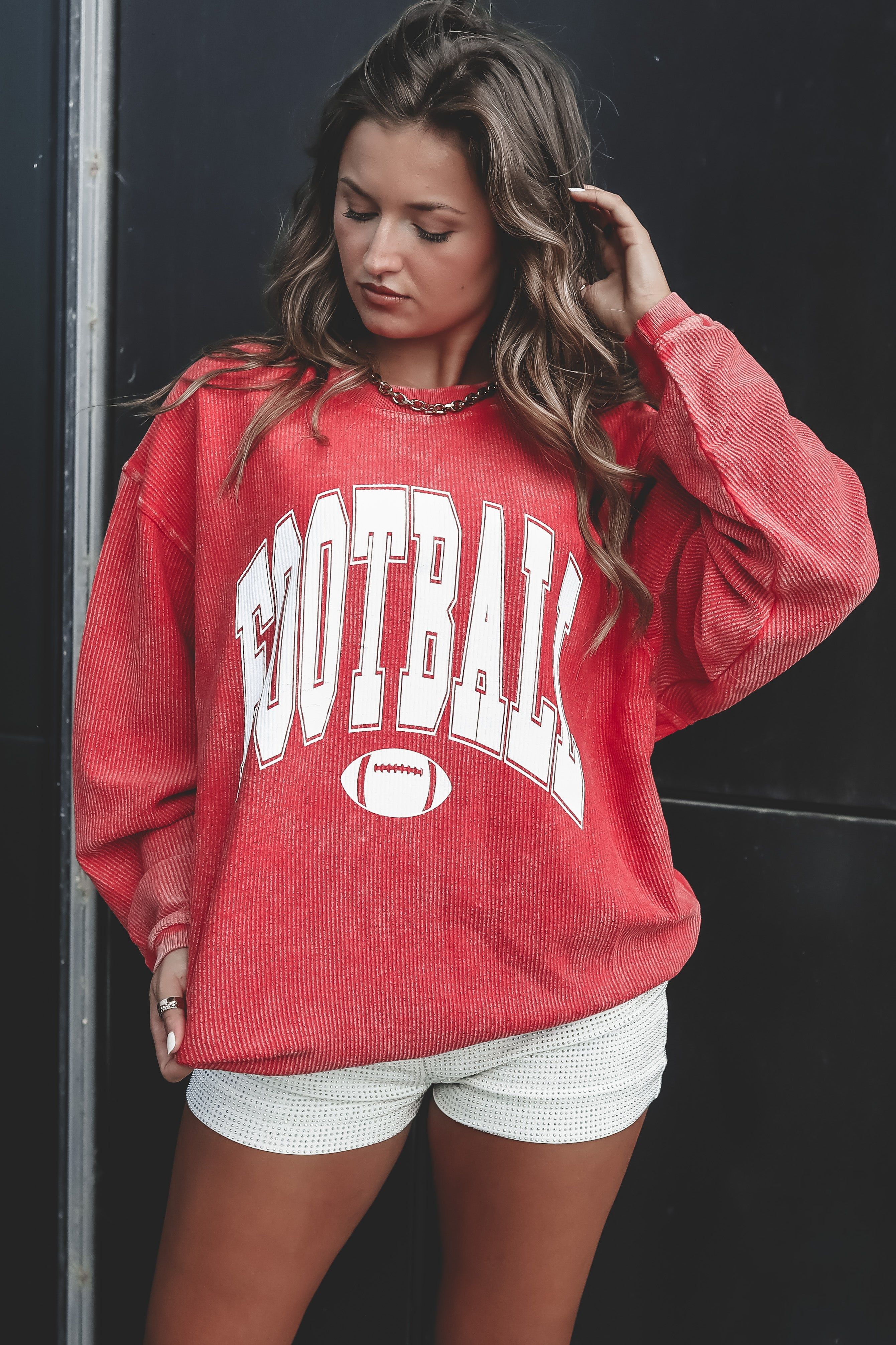CHARLIE SOUTHERN Football Corded Long Sleeve sold by Amazing Lace product image thumbnail 5