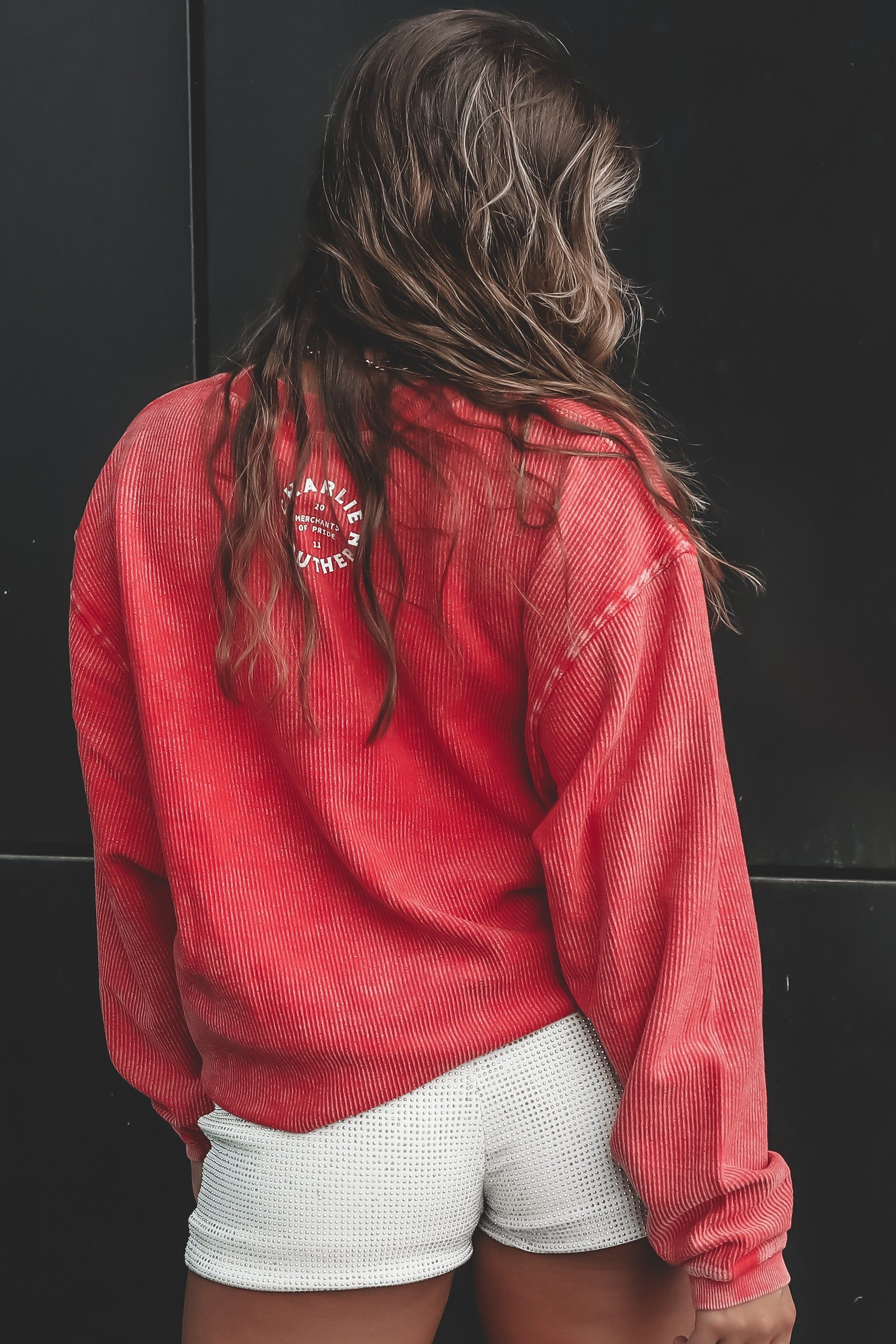 CHARLIE SOUTHERN Football Corded Long Sleeve sold by Amazing Lace product image thumbnail 4