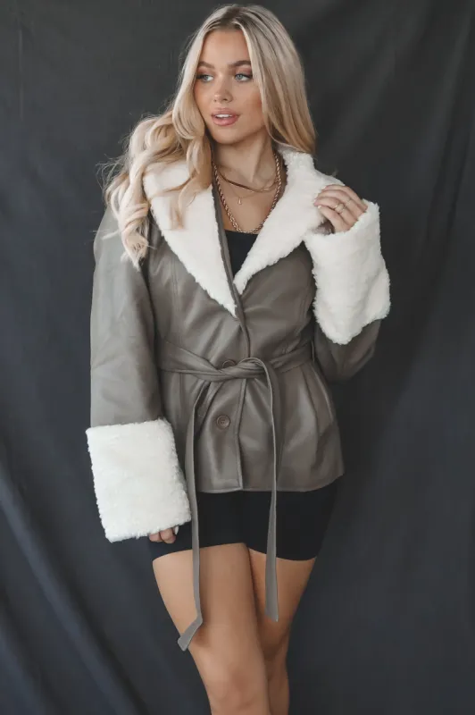 DEAL Warm Girl Season Faux Shearling Coat sold by Amazing Lace