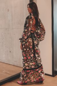 FOR LOVE & LEMONS Luna Black Maxi Dress sold by Amazing Lace