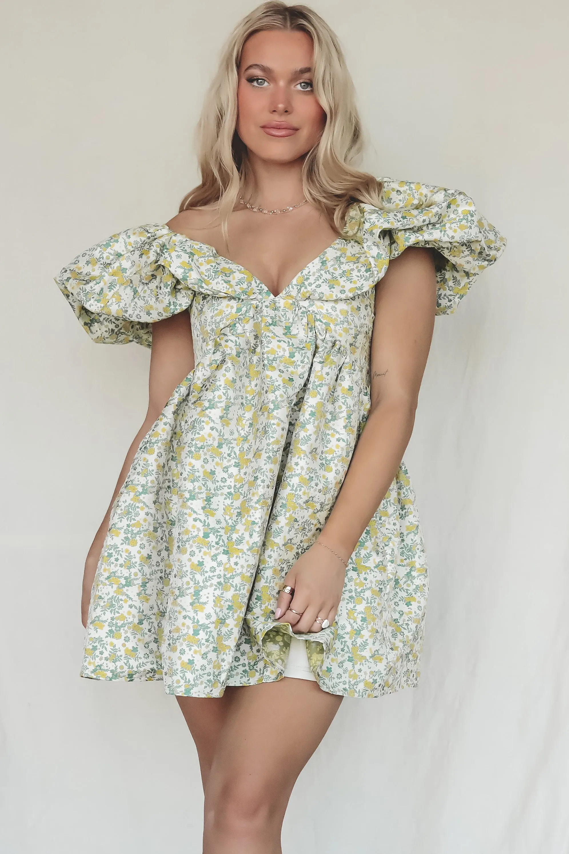 My Party My Rules Puff Sleeve Mini Dress sold by Amazing Lace product image thumbnail 4