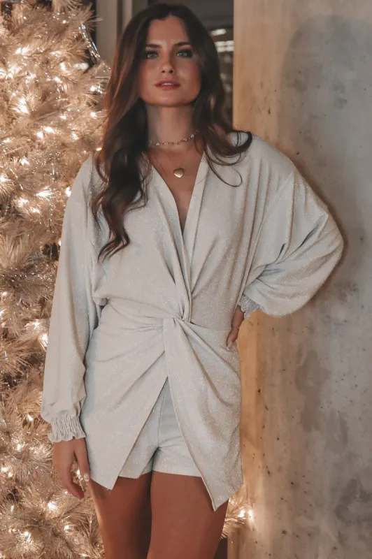 HOLIDAY DEAL 60% OFF ❄️☃️ SNOWFLAKE KISSES Sparkly Snow White Romper sold by Amazing Lace