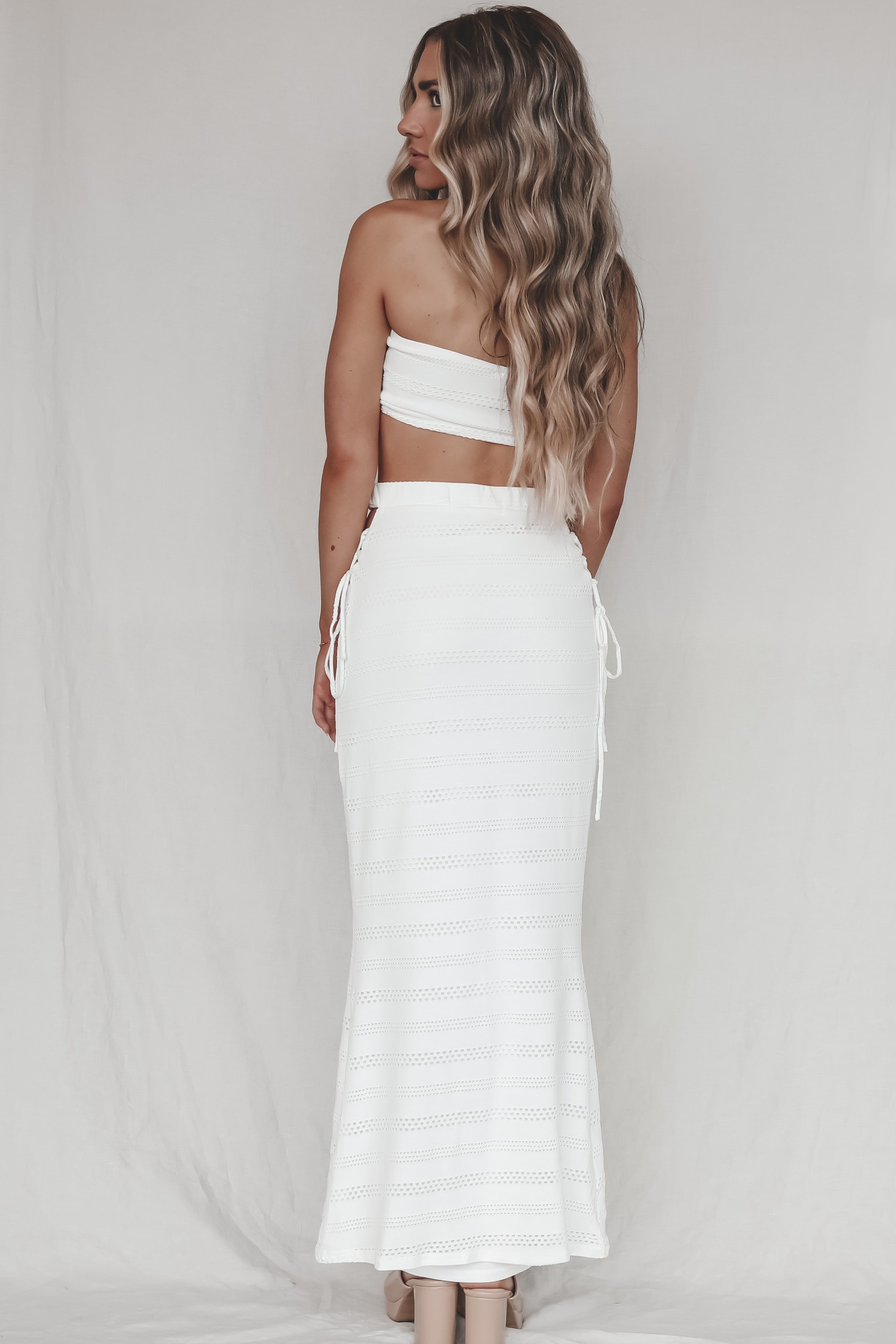 My Kind Of Warm Night White Two Piece Set sold by Amazing Lace product image thumbnail 4