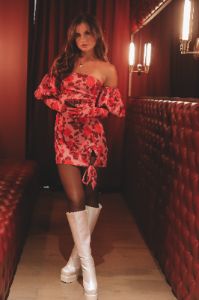 FOR LOVE & LEMONS Huda Mini Dress sold by Amazing Lace