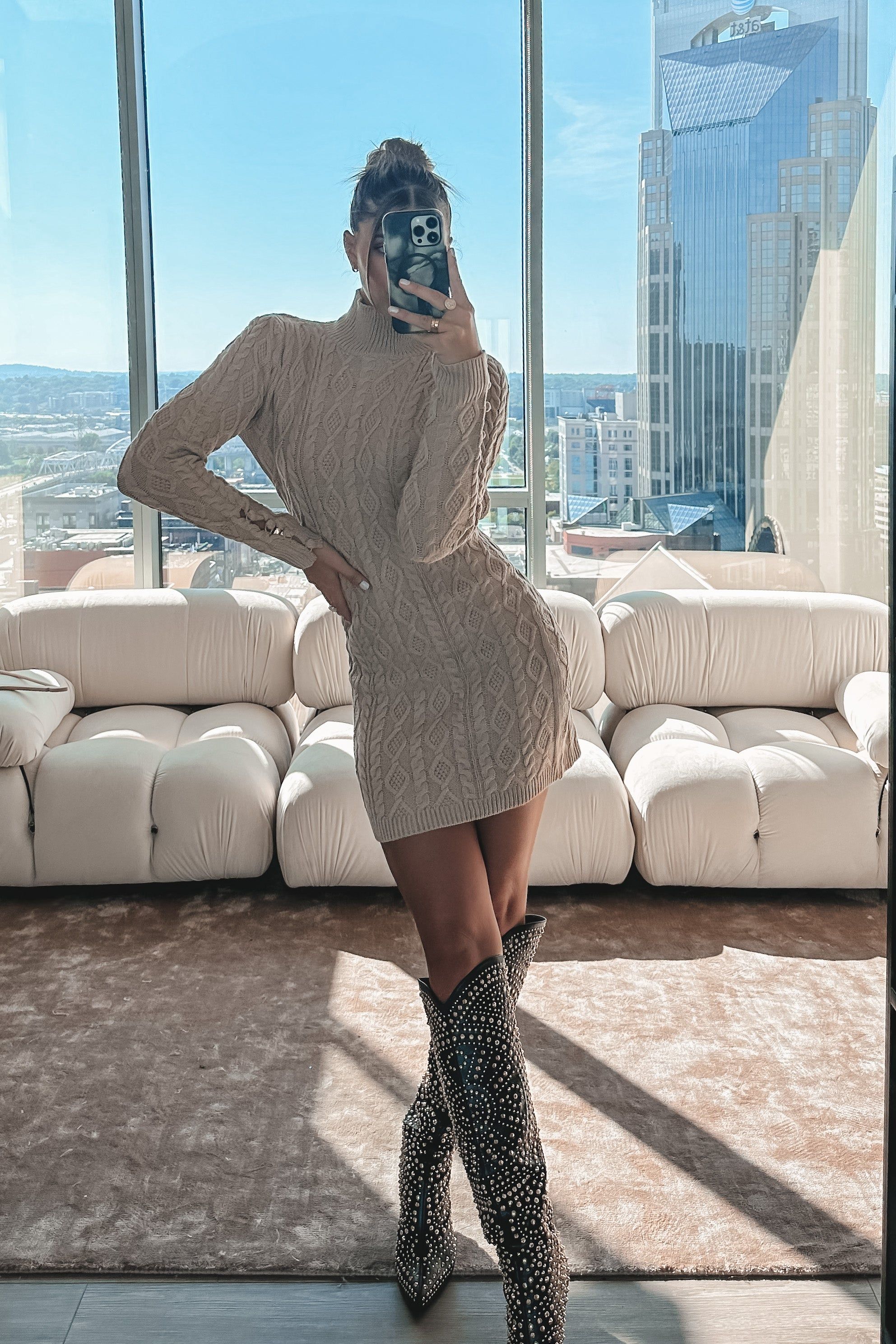 The Sweetest Of Them All Backless Sweater Dresses sold by Amazing Lace product image thumbnail 6