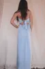 Into The Wind Blue Maxi Dress sold by Amazing Lace