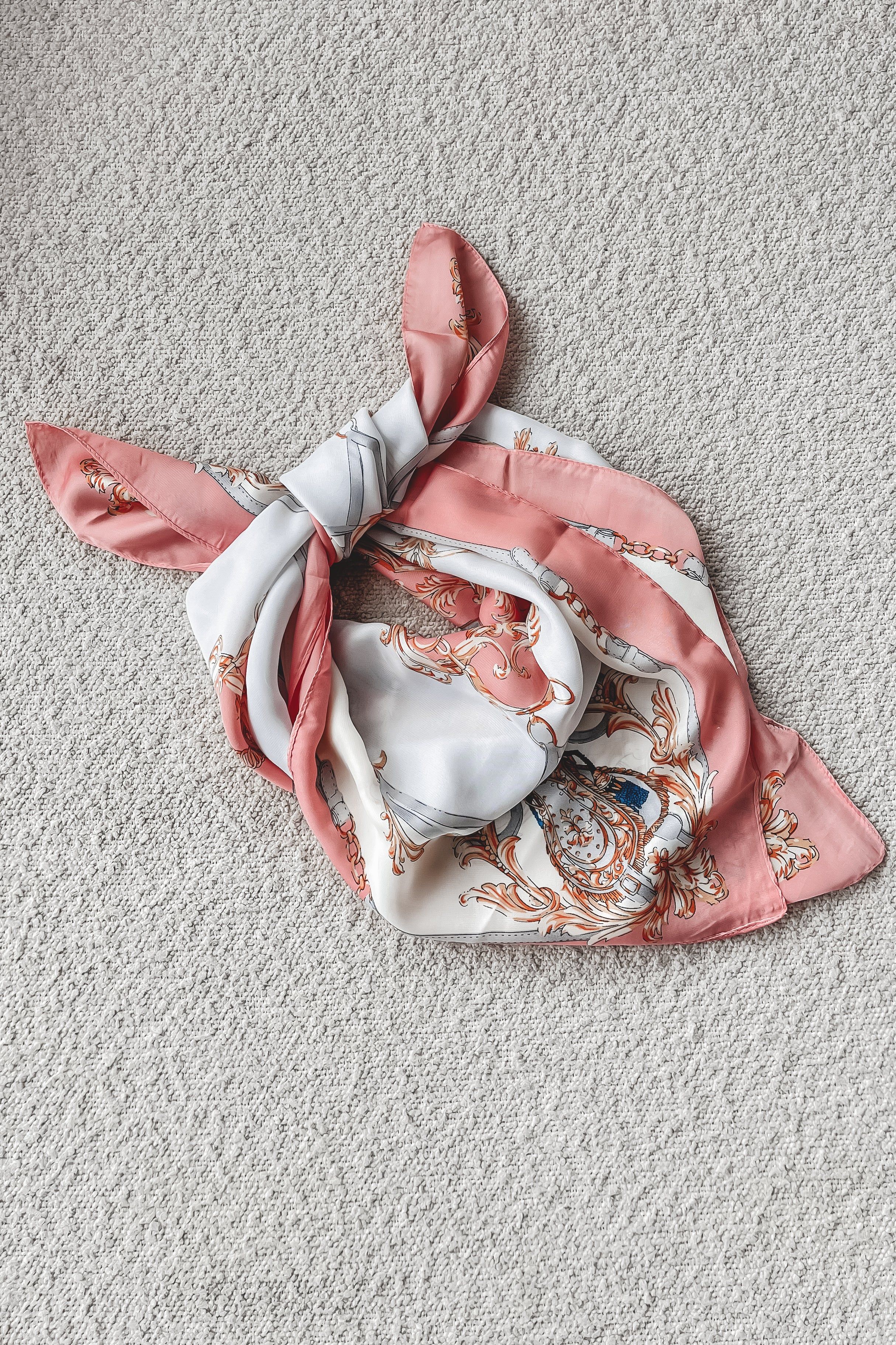 Oh So Stylish Abstract Satin Head Scarf sold by Amazing Lace product image thumbnail 5