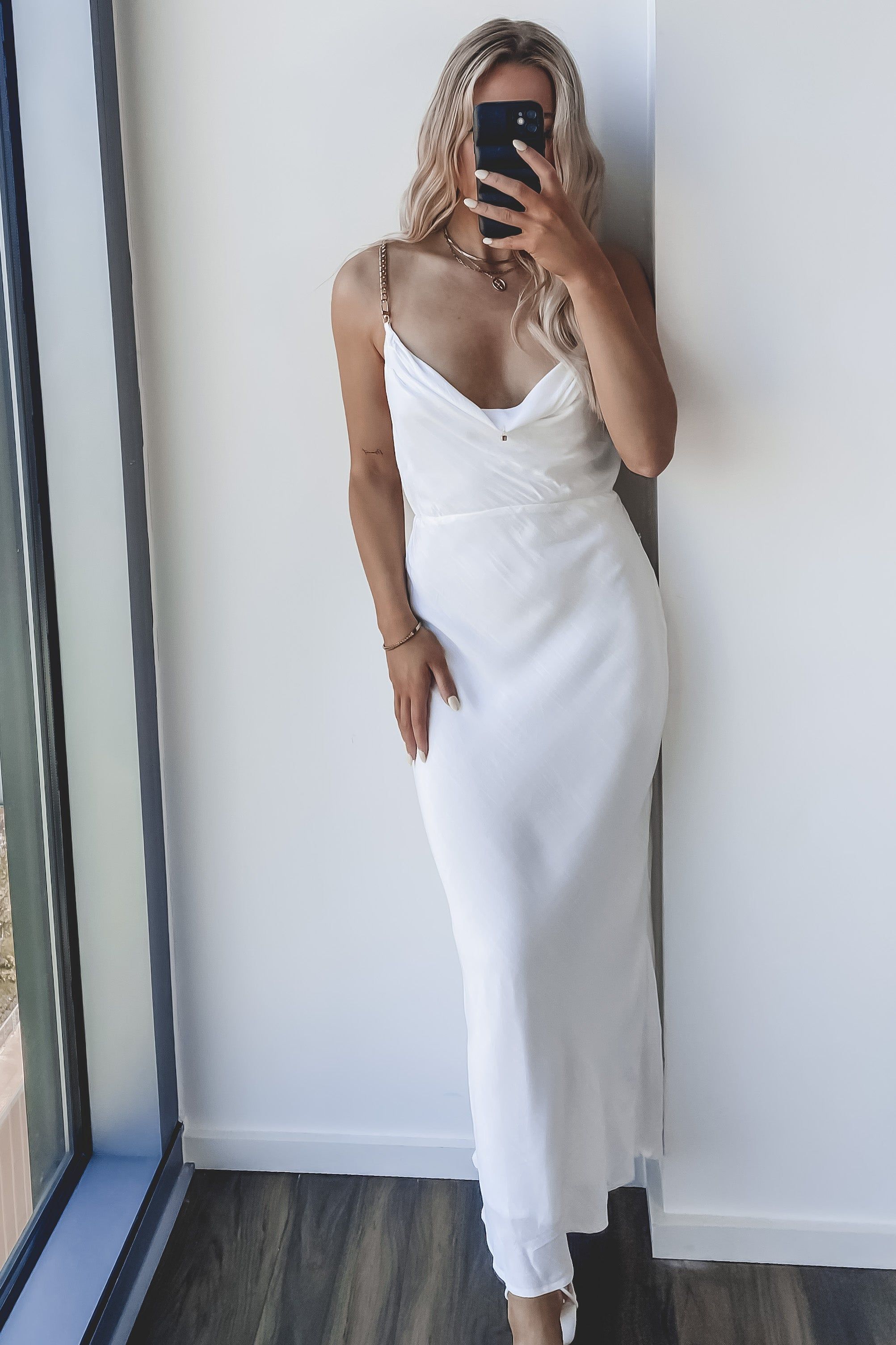 All Glitz All Glam White Maxi Dress sold by Amazing Lace product image thumbnail 4